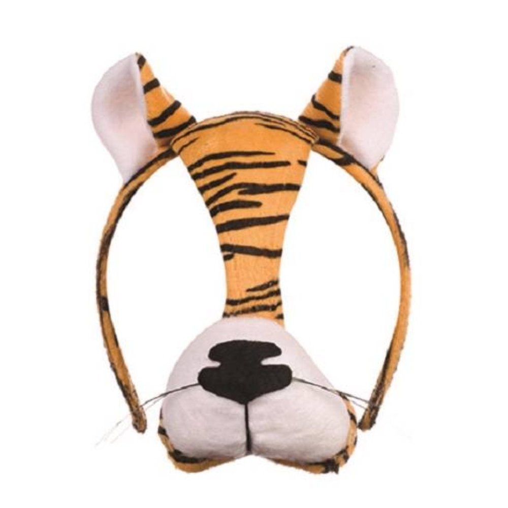 Tiger Dress-Ups Animal Mask Headband NEW
